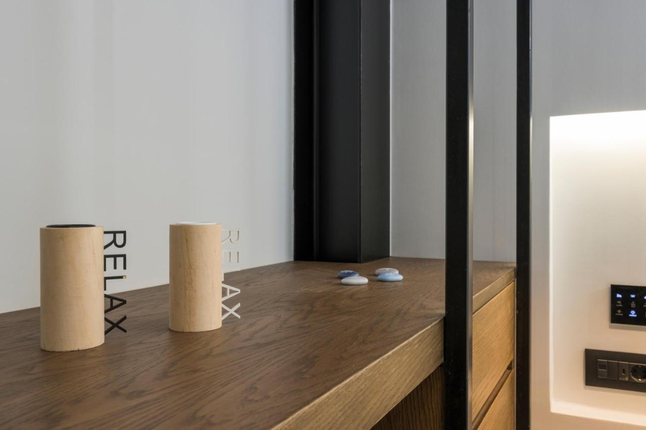 Ostrakon Suites Agia Marina Exteriör bild