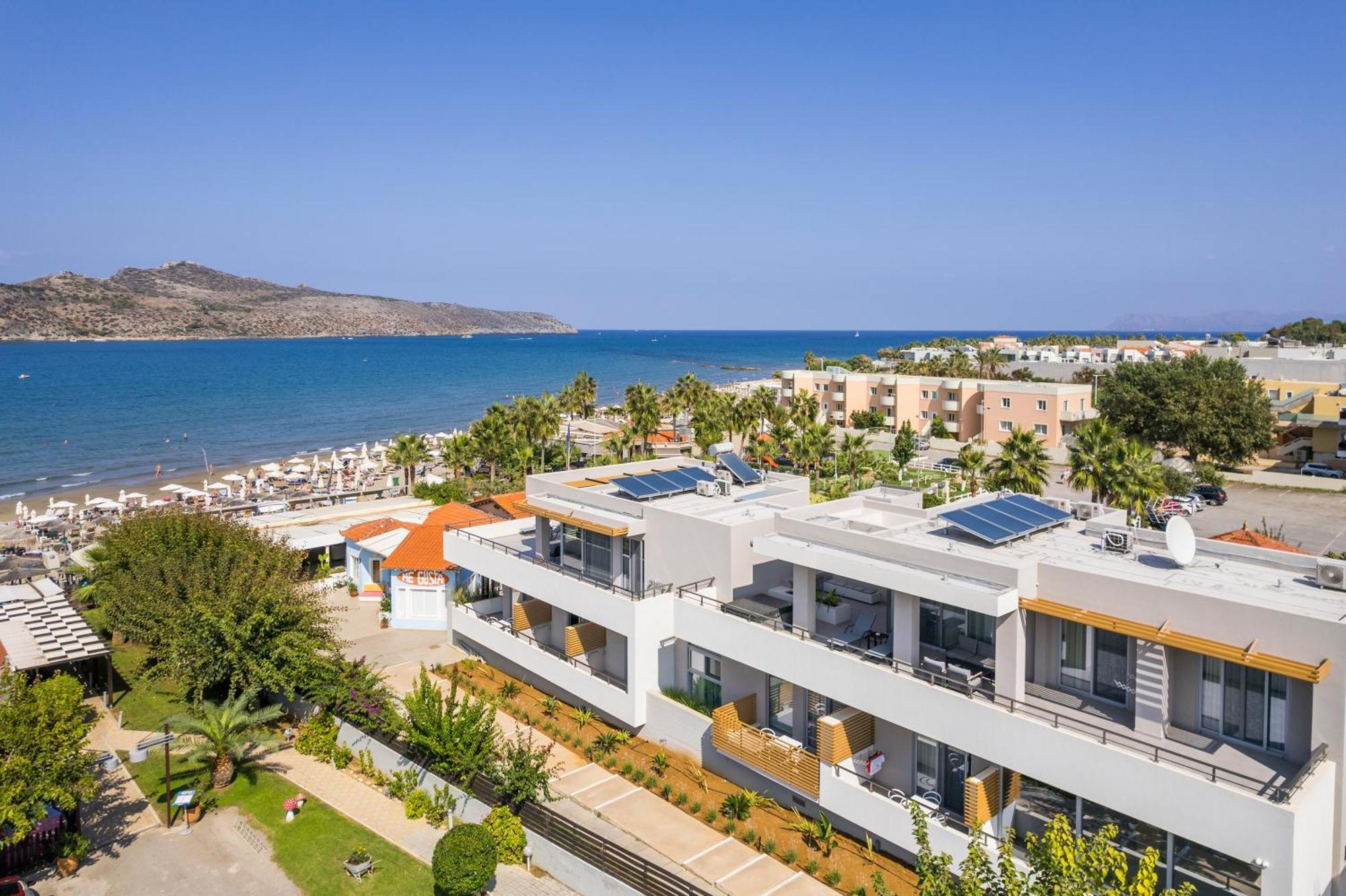 Ostrakon Suites Agia Marina Exteriör bild