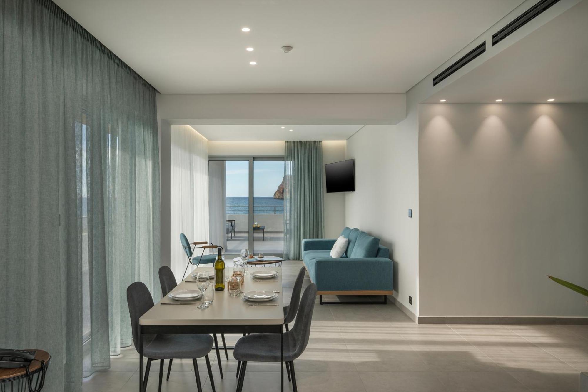 Ostrakon Suites Agia Marina Exteriör bild