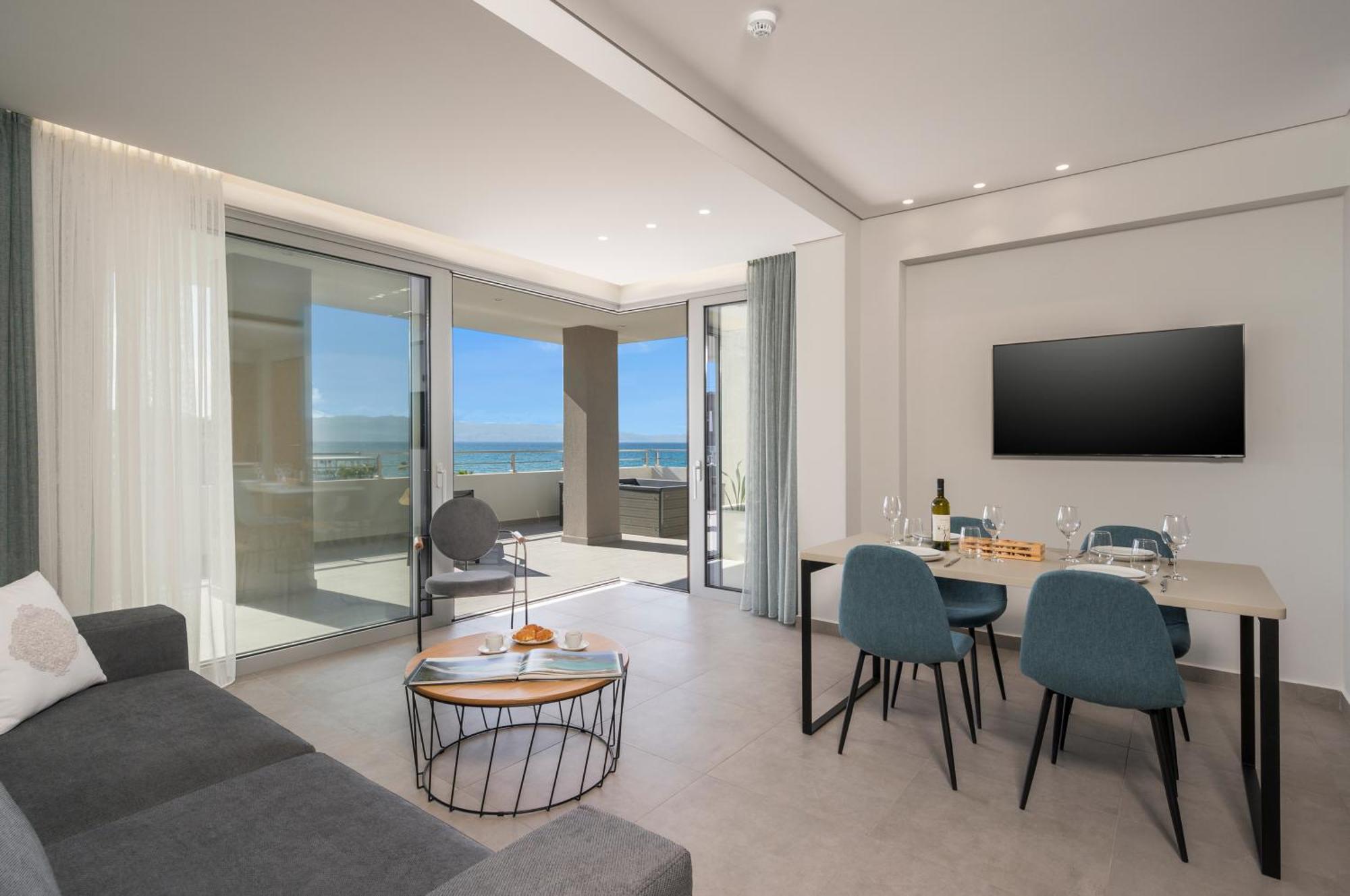 Ostrakon Suites Agia Marina Exteriör bild