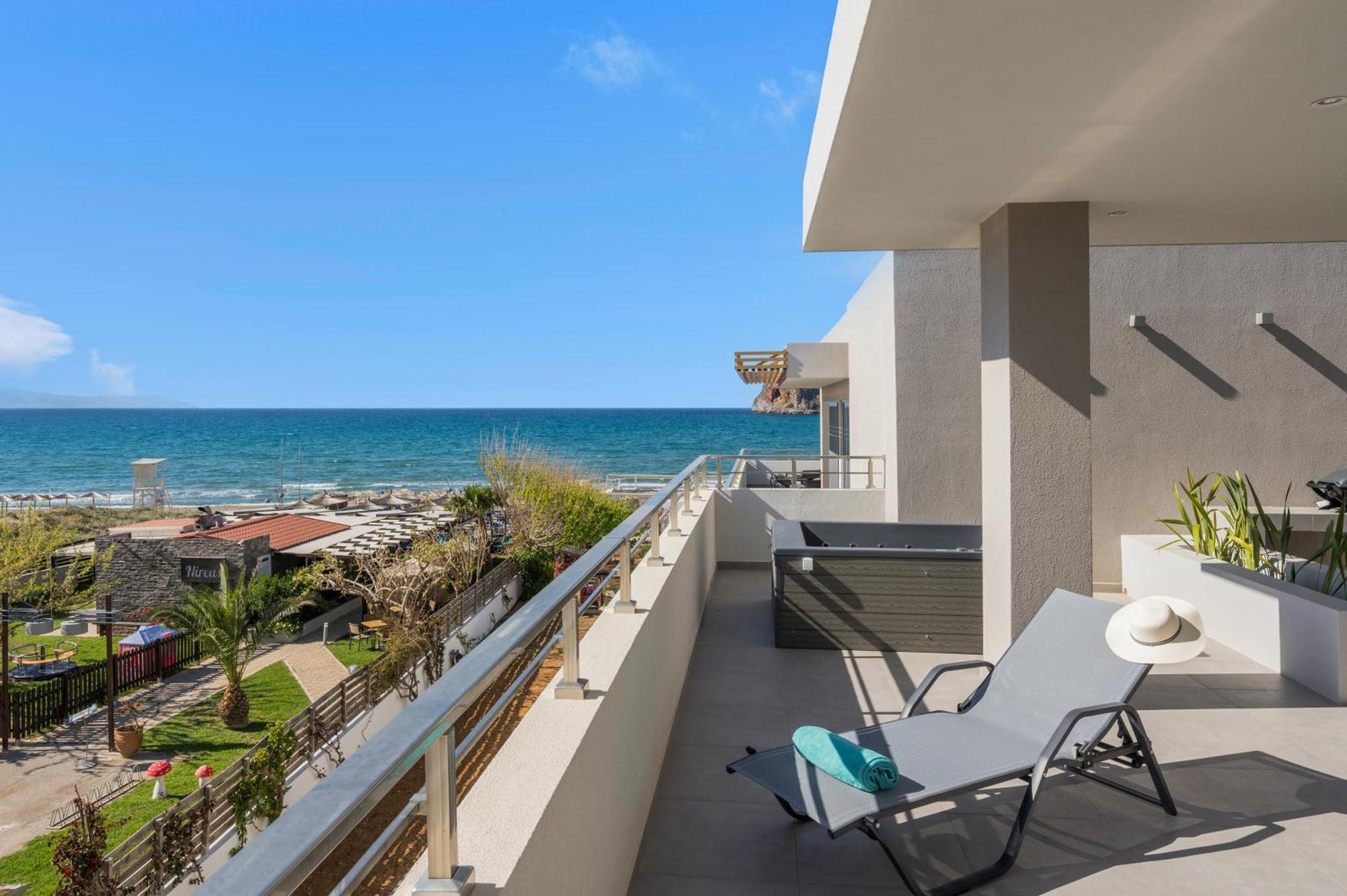 Ostrakon Suites Agia Marina Exteriör bild
